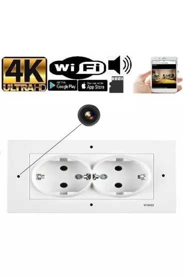 DUVAR PRİZİ WİFİ GİZLİ KAMERA